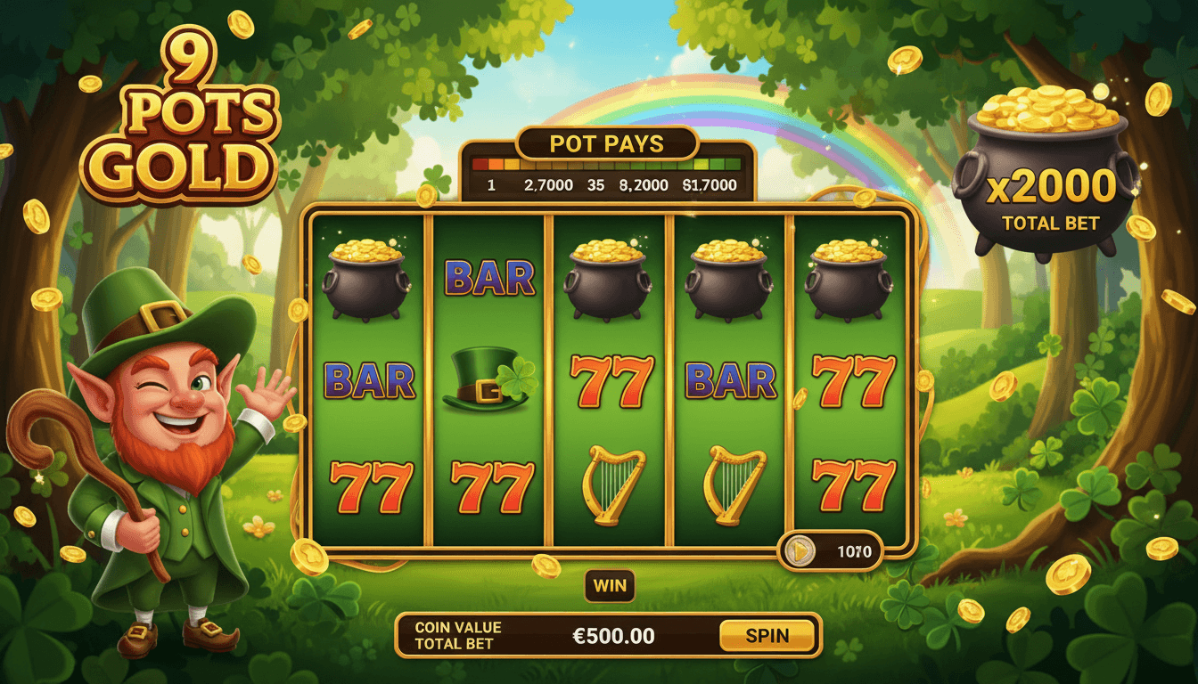 9 Pots of Gold game screenshot
